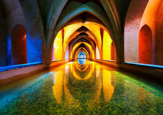 The Maria de Padilla Baths in the Real Alcazar in Seville